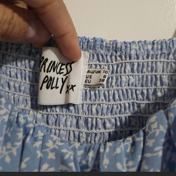 Princess Polly Blue Floral Camisole - Picture 3 of 4